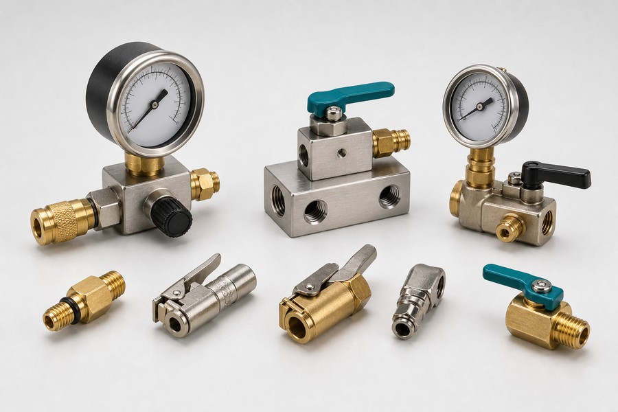 Gauge / Chuck / Valve Series
