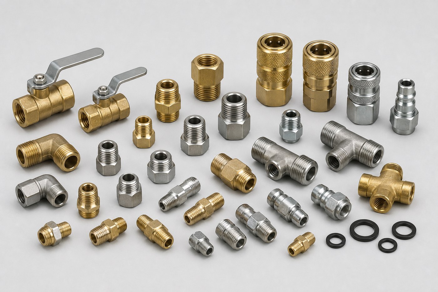 Valves, Fittings & Couplers Set